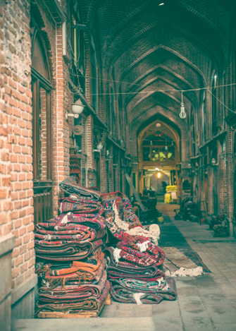 What is a Vintage Persian Rug? Persian Rugs, Tabriz Grand Bazar, Iran