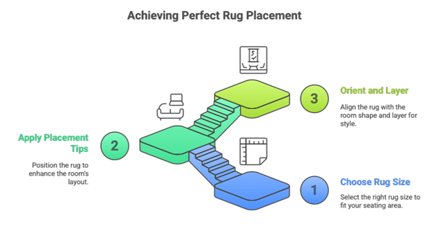 How to Choose and Place the Perfect Rug for Your Living Room Achieving Perfect Rug Placement