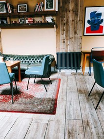 What style are Persian rugs? A Guide to Timeless Designs Silk Persian rug styled in contemporary living room with Bold Hues