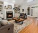 Beige Persian Rug Elevates Farmhouse Interior Design