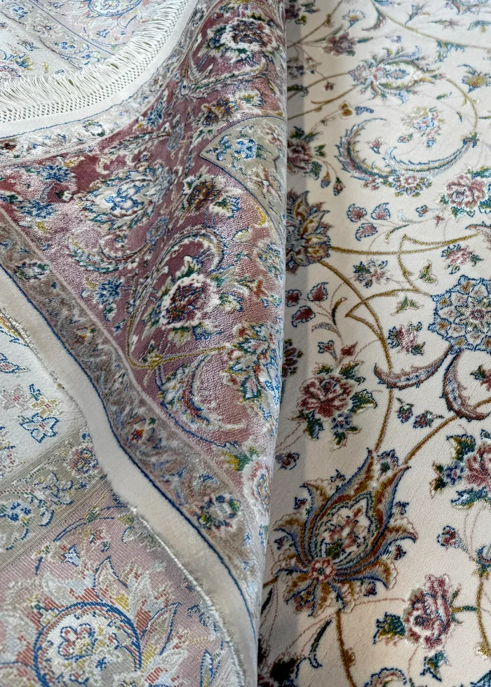 Beige Persian Rug Afshan Pattern 3x 5 - Image 3