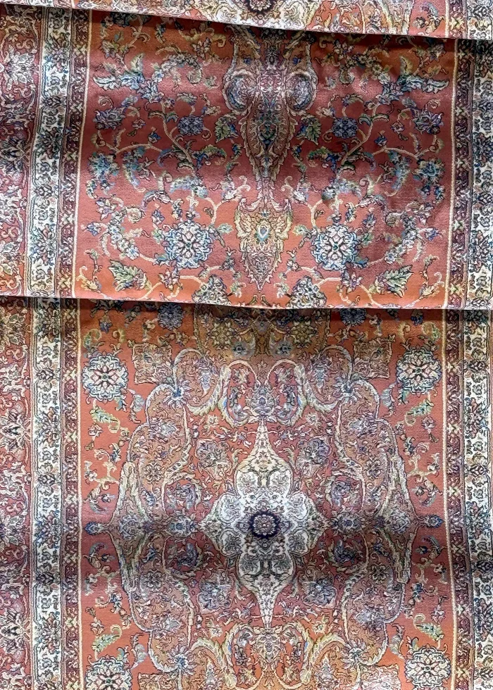 Orange and Brown Persian Runner Faraz Pattern 3 x 13 - Image 2