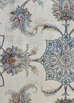 Beige and Red Persian Rug Shah Abbasi Pattern 7 x 9 - Image 2