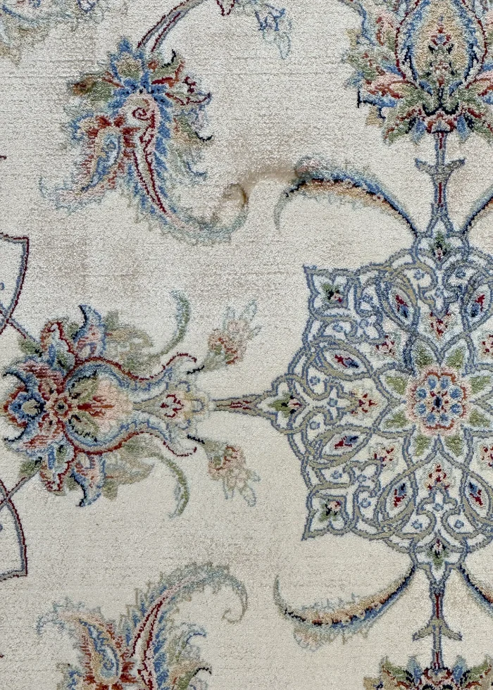 Beige and Red Persian Rug Shah Abbasi Pattern 7 x 9 - Image 2