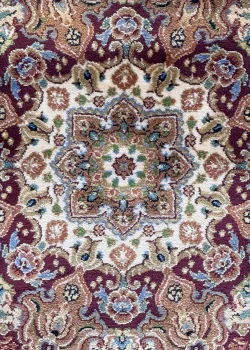 Red Persian Runner Shah Abbasi Pattern 3 x 10 - Image 4