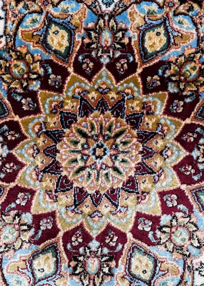 Black and Brown Persian Rug Faraz Pattern 3 x 5 - Image 5