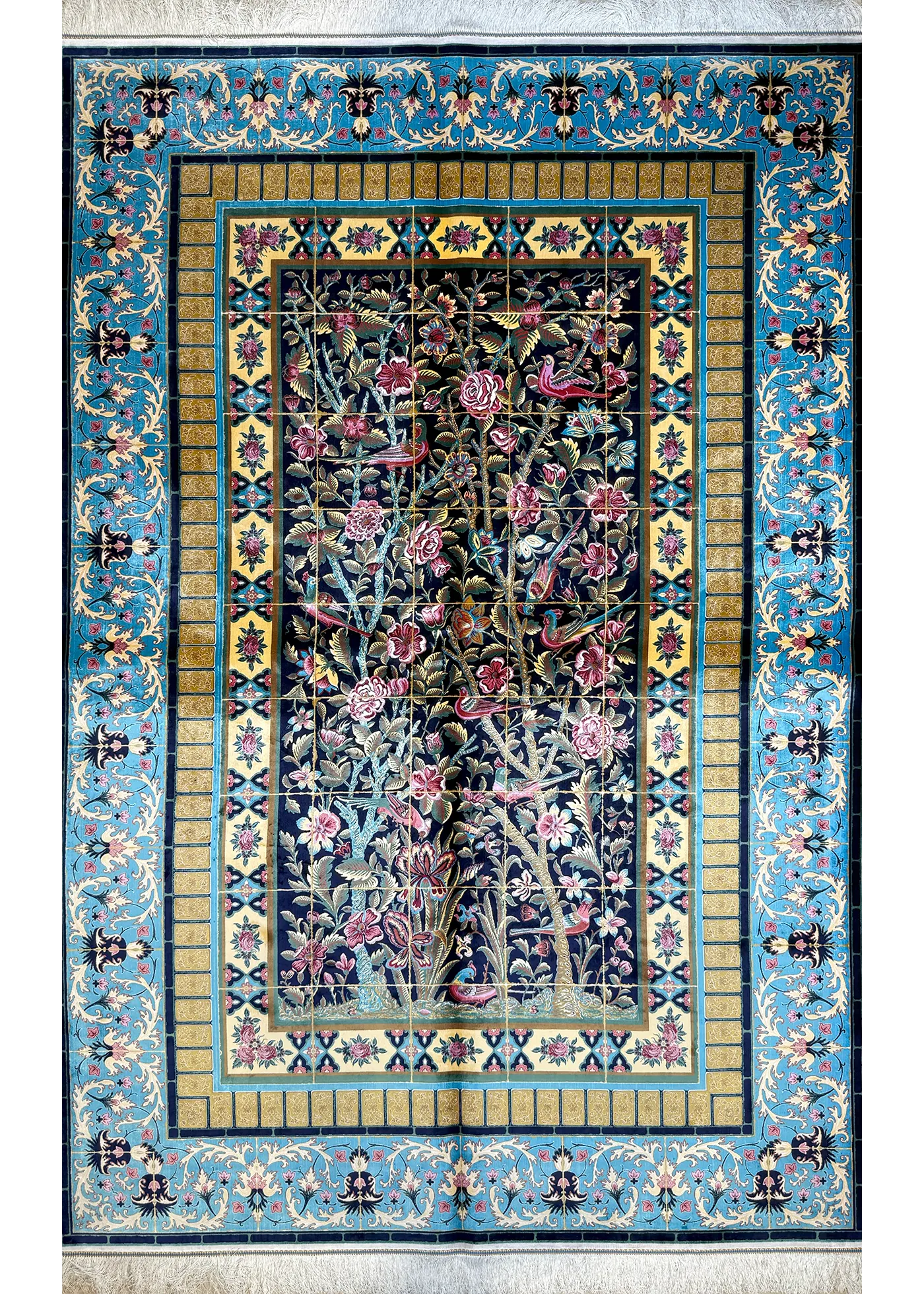 Blue Persian Rugs: History Blue Persian Rugs and Symbolism