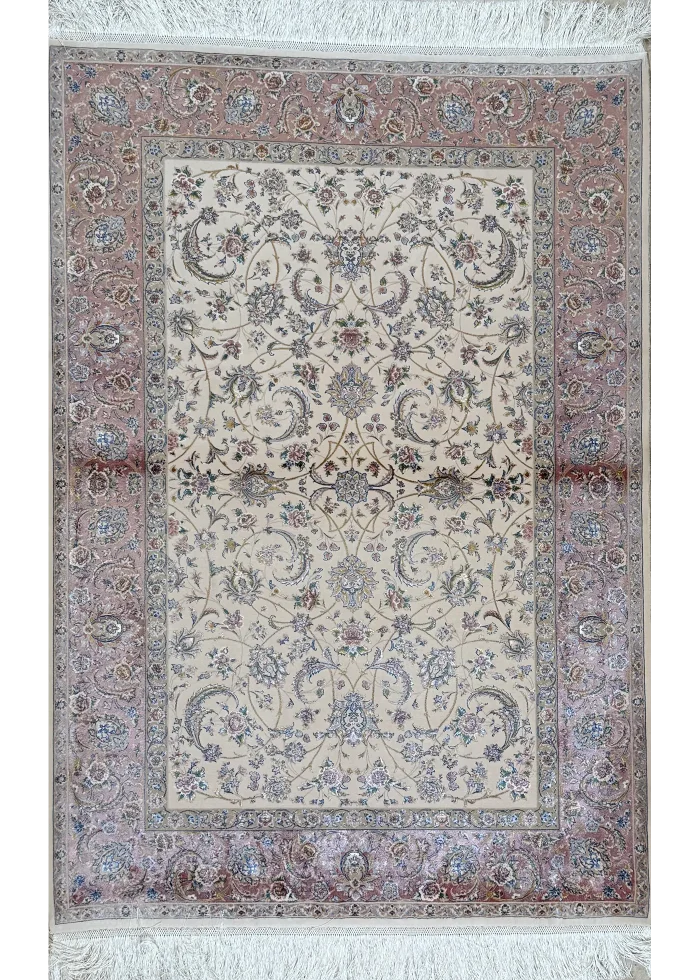 Beige Persian Rug Afshan Pattern 3x 5