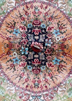 Green and Red Persian Rug Tile Pattern 4 x 6 - Image 3