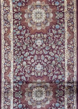 Red Persian Runner Shah Abbasi Pattern 3 x 10