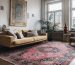 Pink Persian Rug Warms Nordic Interior Design