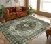How a Green Persian Rug Elevates Mid-Century Modern Design